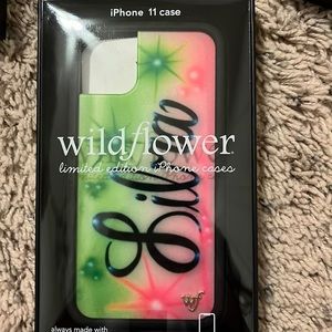 iphone 11 libra wildflower phone case